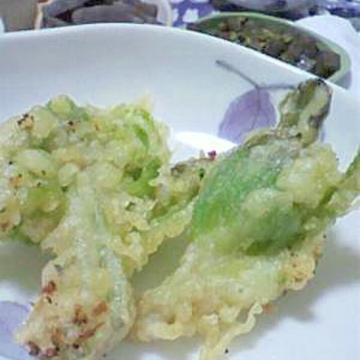 春の味覚!ふきのとうのてんぷら